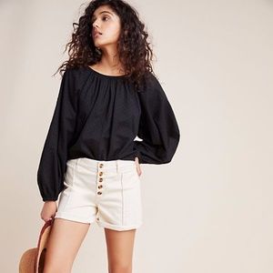 Anthropologie Pilcro High-Rise Boyfriend Shorts